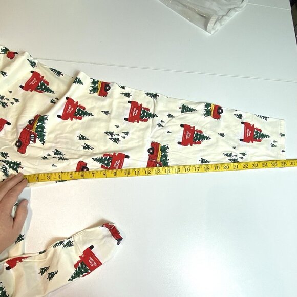 No Boundaries Juniors Womens Christmas Ankle Leggings Red Truck Size 3XL 21 NWT - Picture 6 of 6